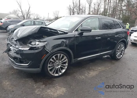 2016 Lincoln Mkx Reserve из США, поврежденный, VIN 2LMPJ6LP1GBL62936
